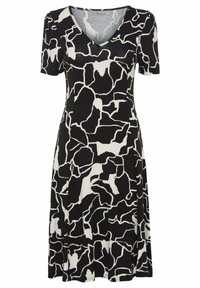 Fransa - FEDOT - Robe en jersey - black mix Image miniature 1