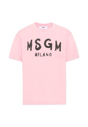 MSGM, - T-shirt z nadrukiem