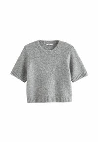 SHORT SLEEVE CREW NECK - T-paita - grey
