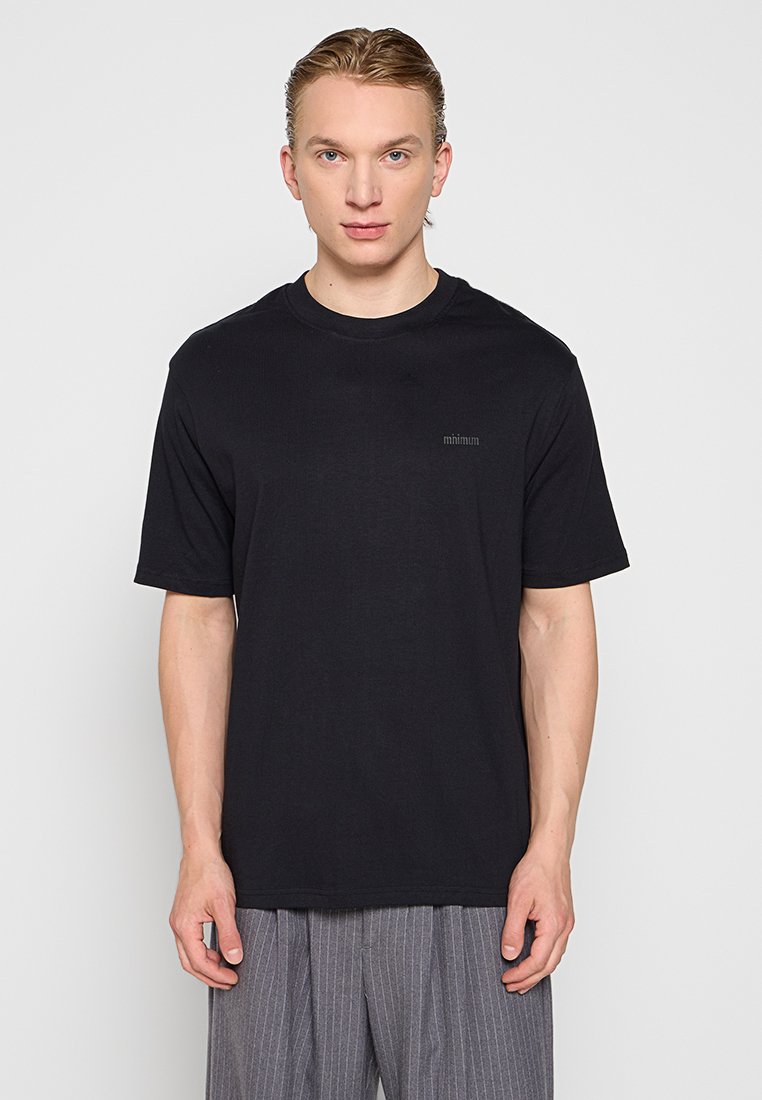 Minimum T-shirt basic zwart