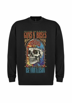 GUNS N´ ROSES USE YOUR ILLUTION ALBUM   - Sweatshirt - black