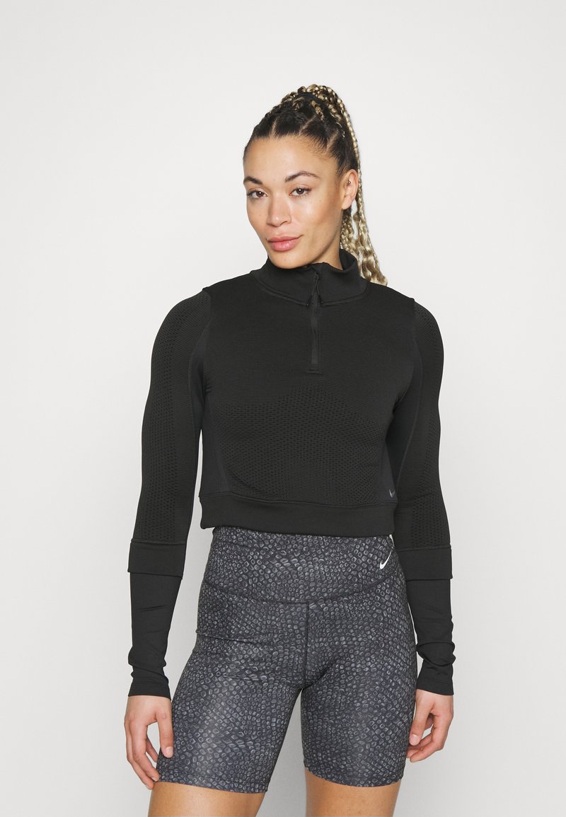 Nike Performance W NK TFADV FUTURE FIT HZ TOP Tshirt à manches