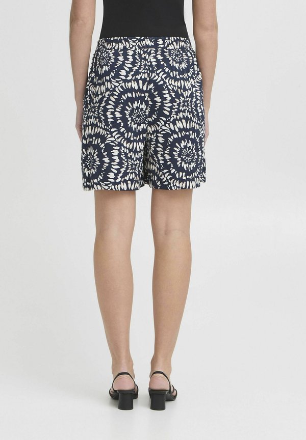IHAYA - Shorts - total eclipse ikat circle2