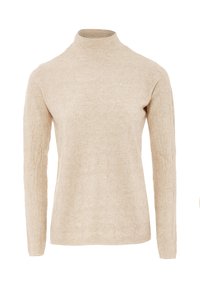 CO-BRANDED WITH ALEVA - Strickpullover - beige