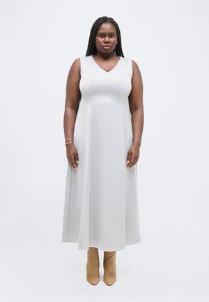 Kasdienė suknelė - grigio perlo