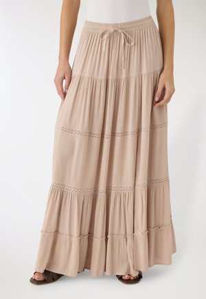 Gonna a campana - beige chiaro