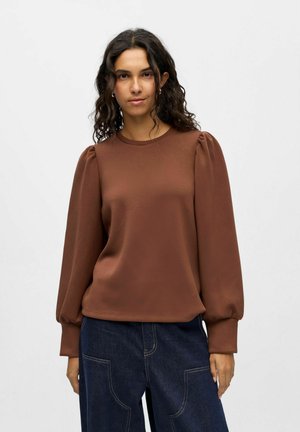 T-shirt à manches longues - cocoa brown