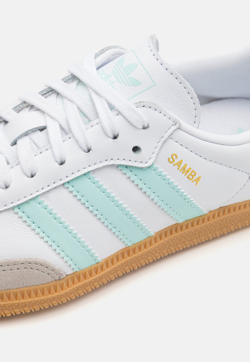 adidas gazelle silver green womens adidas Samba OG Shoes - Women's - Core Black / Wonder White / Silver main image 1
