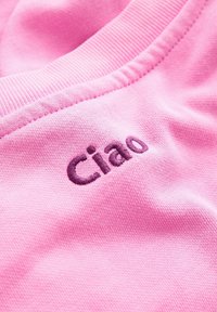 Next POSITANO CITY GRAPHIC PRINT CREW NECK - Sweater - pink