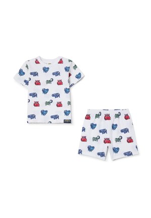 WITH BATWHEELS PRINT SET - Nachtwäsche Set - white