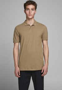 Jack & Jones JJEBASIC POLO - Polo - sepia tint