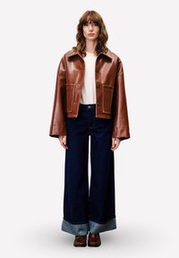 PREVERT - Kunstlederjacke - marron glace