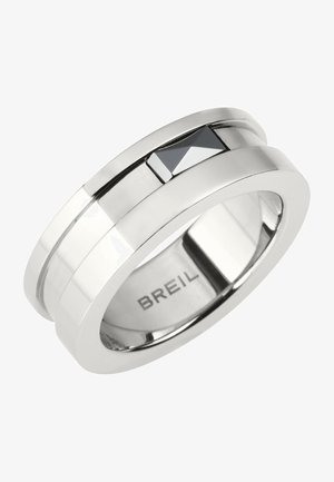Breil CERAMIC BRICK - Anillo - black and silver coloured