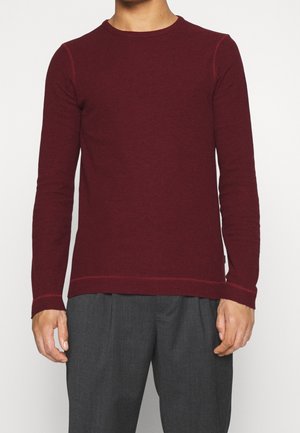 Strickpullover - red