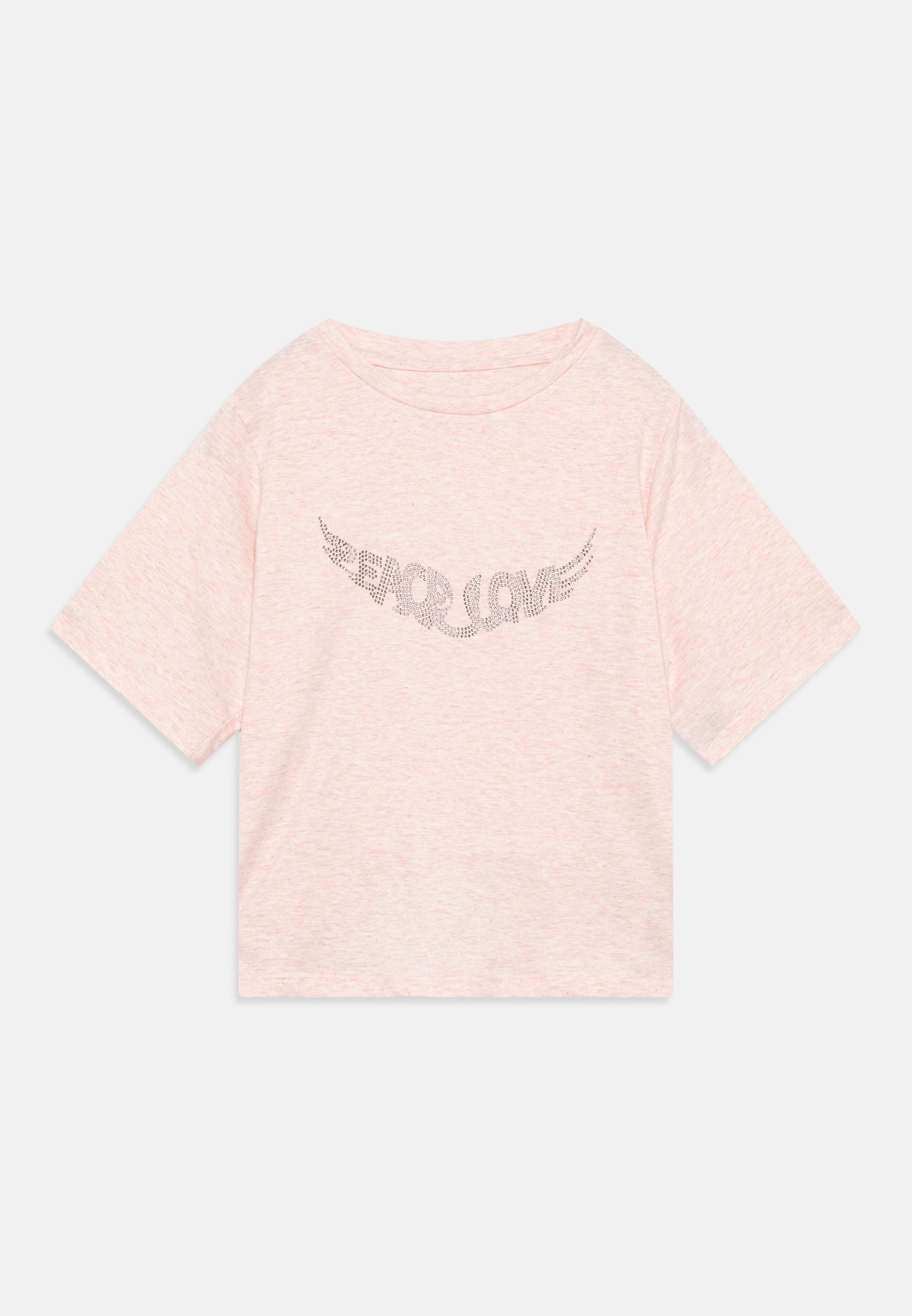 Zadig Voltaire SHORT SLEEVES T-shirt imprimé mauve morn