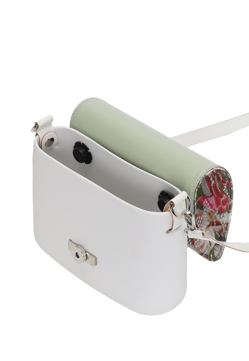 O Bag Cross body bag white plain/white Zalando
