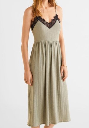 Mango Day dress - green