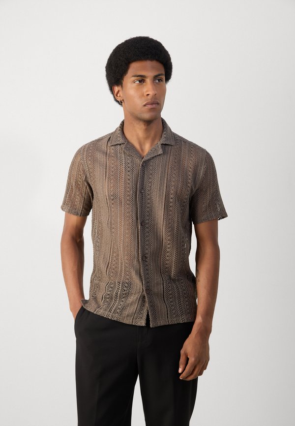 SHIRT - Shirt - dark stone2