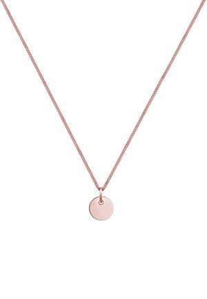 PLATE CIRCLE BASIC - Collar - pink gold-coloured