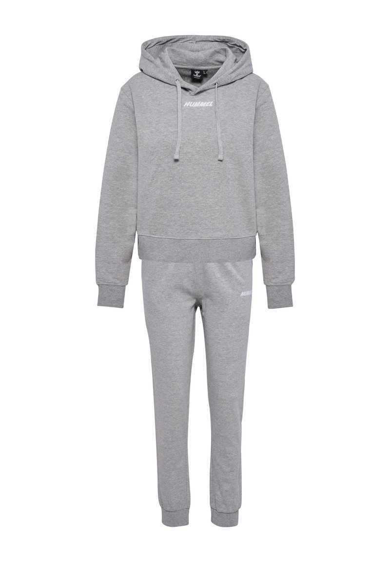 Hummel SET - Survêtement - grey melange grey melange