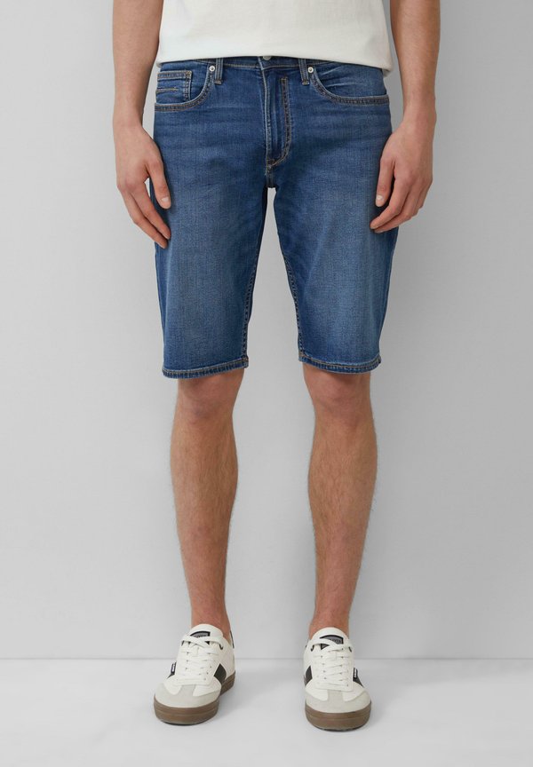 BERMUDA - REGULAR FIT MID RISE STRAIGHT LEG - Jeans Shorts - blau