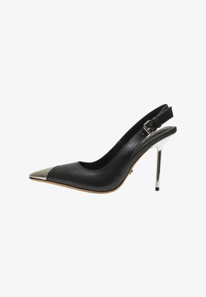 Buffalo, LEYLA - Tocuri înalte - black silver