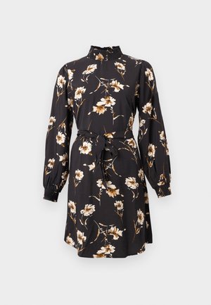 JDY, JDYALINA LIFE DRESS - Jurk - black/green/white
