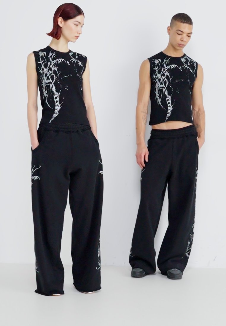 Jaded London LAZY WILLY TANK UNISEX - Top - black - Zalando.co.uk