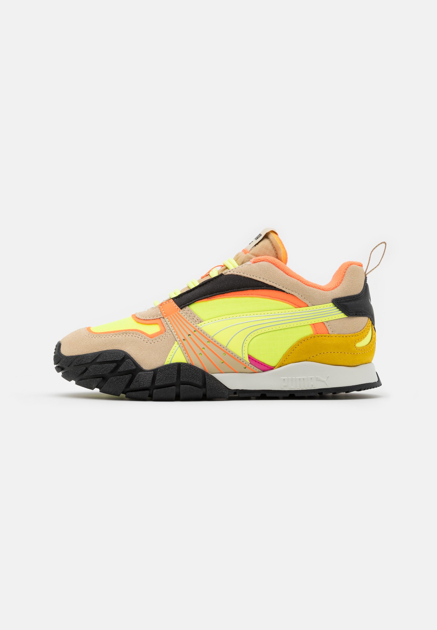 pale yellow trainers