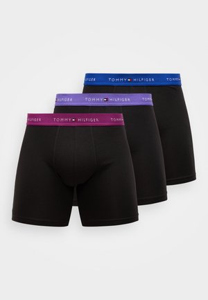 SIGNATURE 3 PACK - Boxerbriefs - black/blue