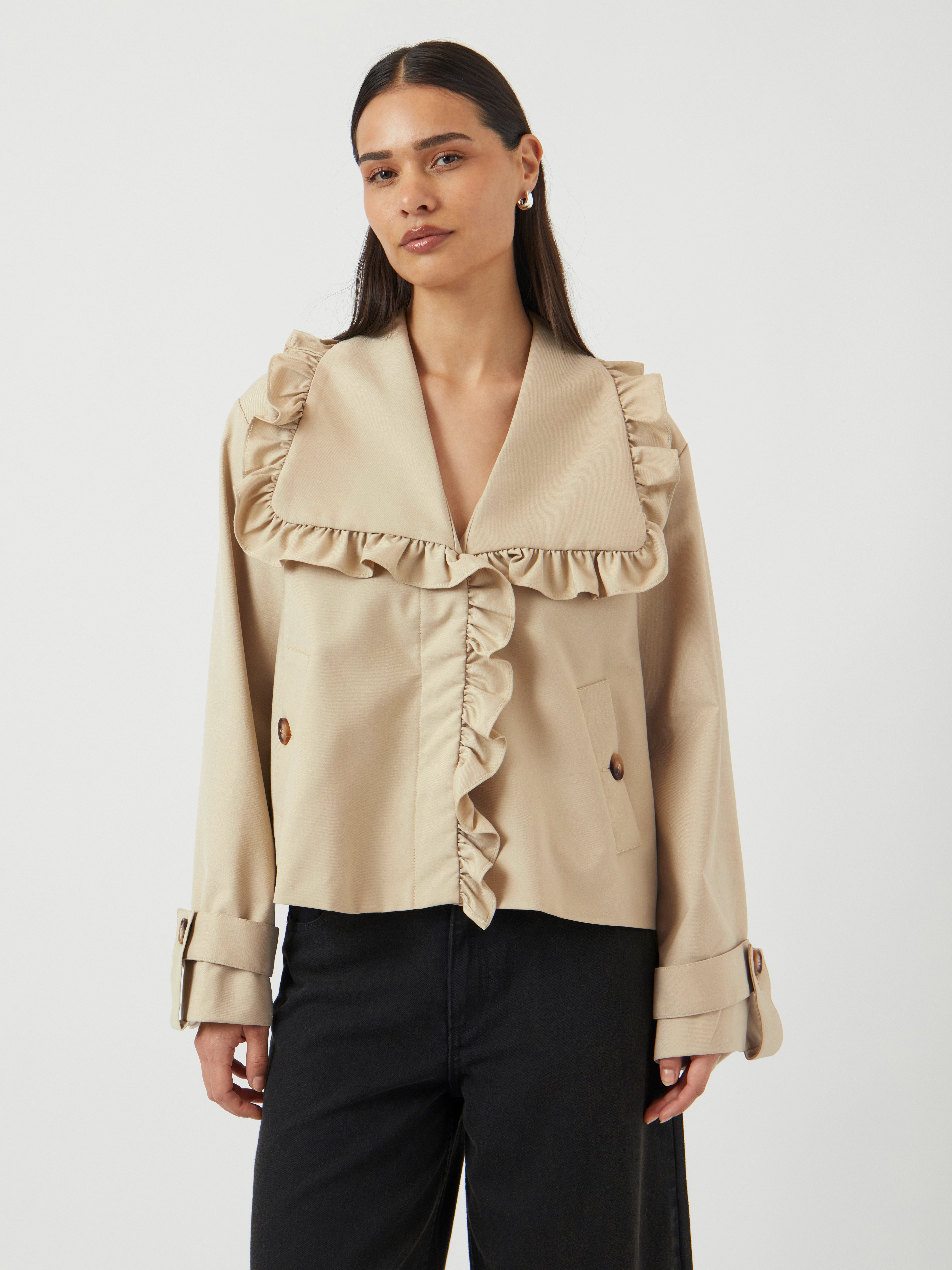YAS YASRUNA RUFFLE - Blouse - cherry blossom/pink - Zalando