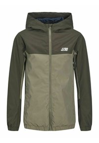 Jack & Jones Junior KAPUZE - Allvädersjacka - forest night