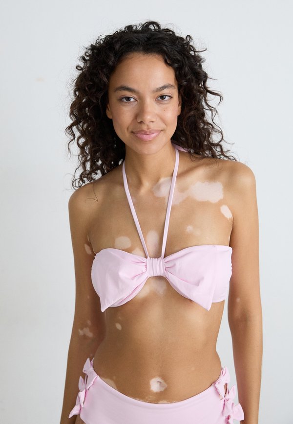 BEAU BOW FRONT BANDEAU - Bikini-Top - blossom