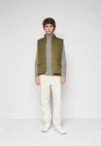 Barbour NEW LOWERDALE QUILTED GILET - Waistcoat - dark moss