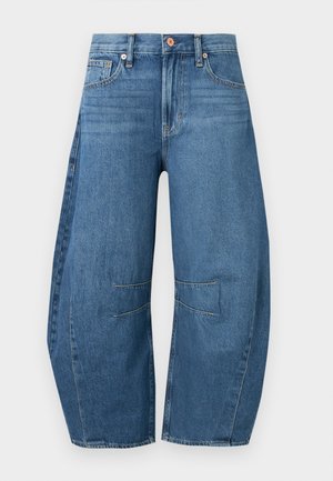 GAP Petite, FAST HORSESHOE SOPHIE - Jean baggy - dark indigo