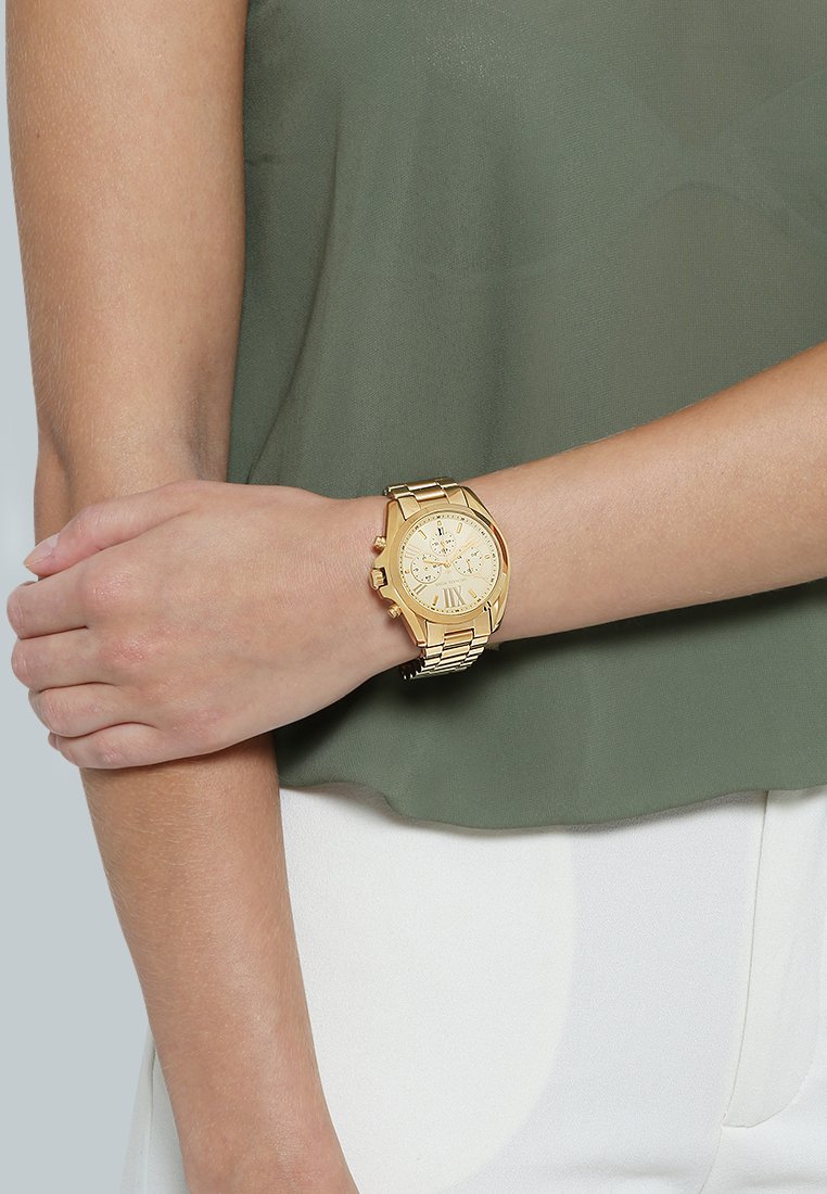 Michael Kors BRADSHAW - Chronograph watch - gold-coloured 