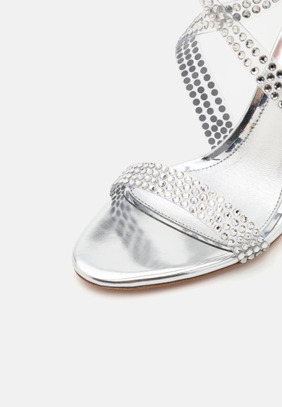 GEDEBE KIM - Sandale s visokom petom - transparent/crystal