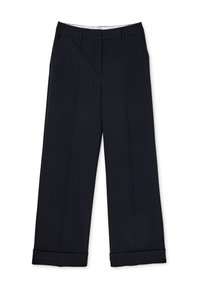 NA-KD KREMPELBARE - Pantaloni - black