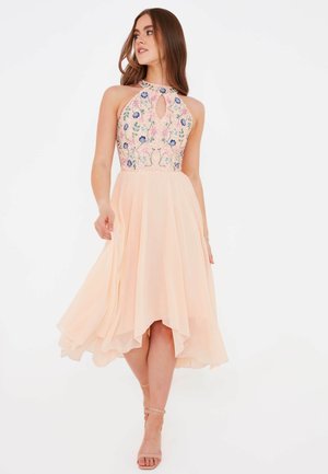 RILEY - Cocktailjurk - nude