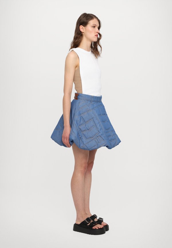 QUILTED MINI SKIRT - Mini skirt3