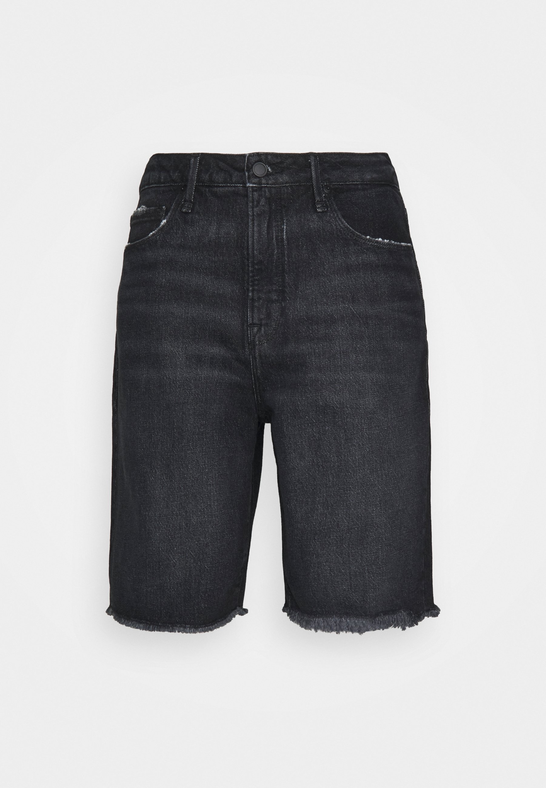 Good American BERMUDA - Shorts di jeans - black/nero - Zalando.it