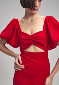 adL CUT OUT DETAILED - Jurk - red
