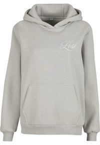 LOST FLOWERS - Jersey con capucha - lightasphalt