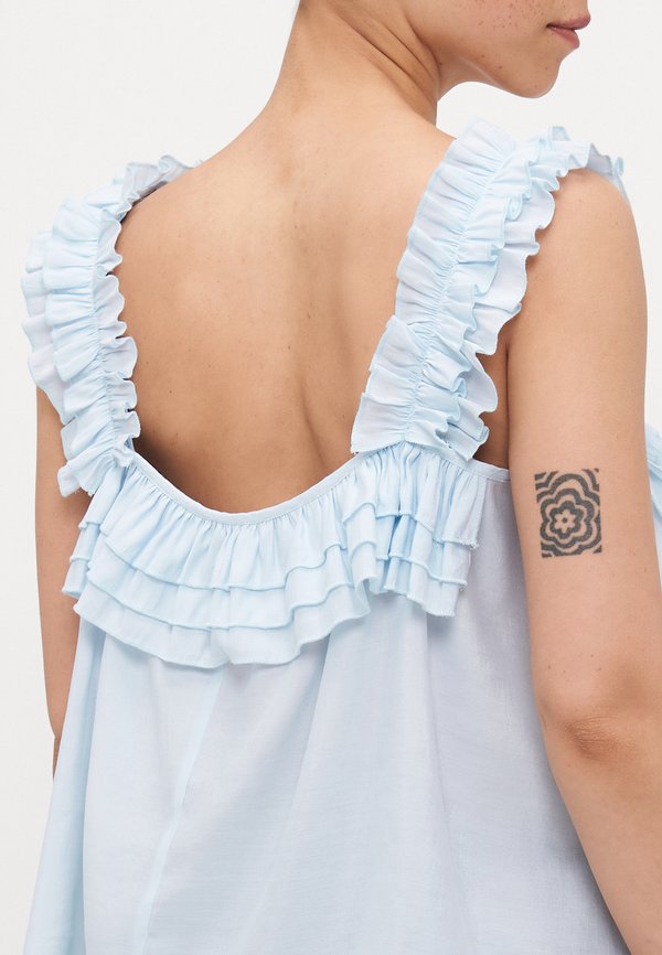 VMCLARA FRILL  - Top - ice water2