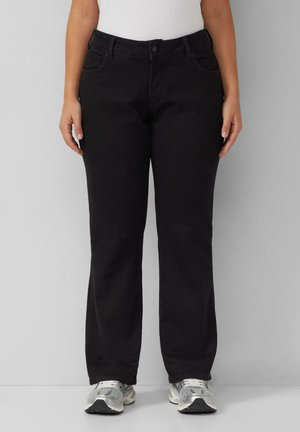 Bootcut jeans - schwarz