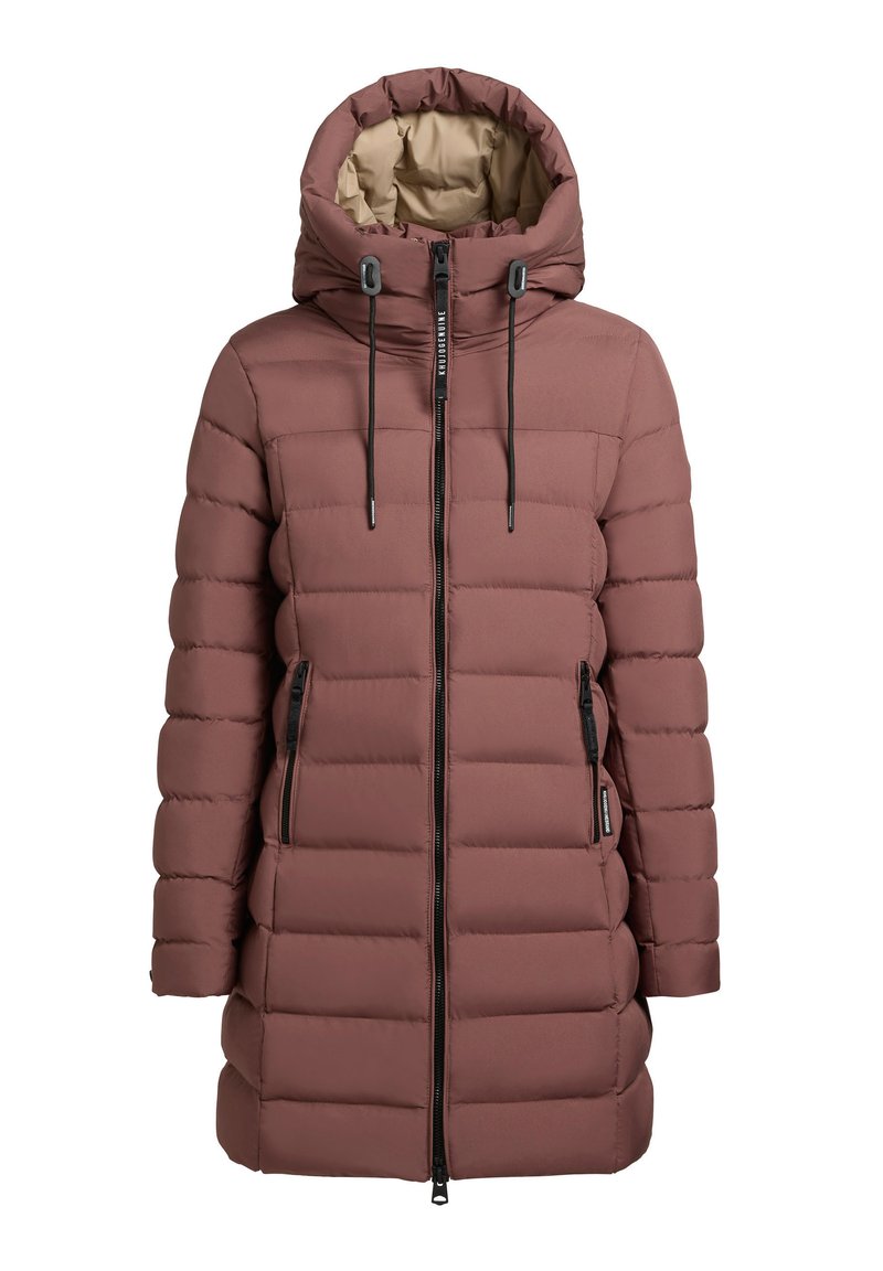 khujo Wintermantel rood