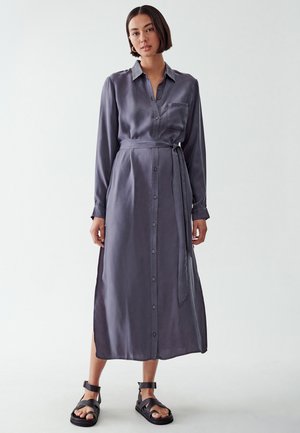 MILLIE - Shirt dress - charcoal