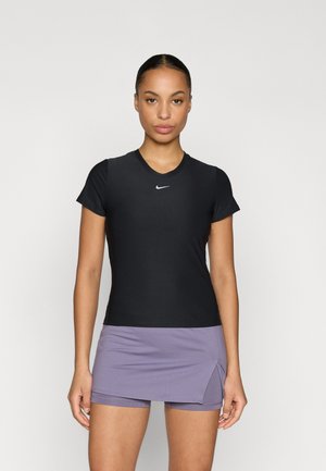 VICTORY TOP - T-shirt de sport - black/white