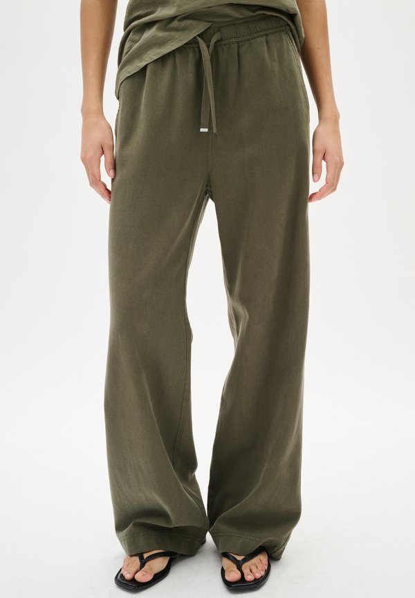 BALLARI - Stoffhose - dusty olive