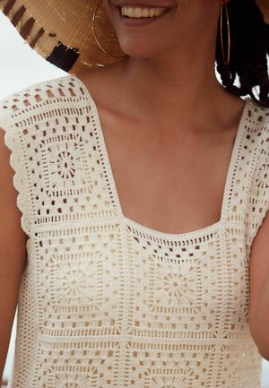 Next SQUARE NECK REGULAR FIT - Kampsunkleit - neutral